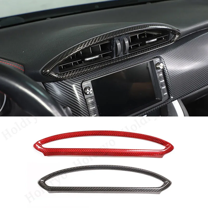 Dry Carbon Fiber Center Console Air Vent Outlet Trim Cover For Toyota 86 Subaru BRZ 2012-2021
Dry Carbon Fiber Center Console Air Vent Outlet Trim Cover For Toyota 86 Subaru BRZ 2012-2021