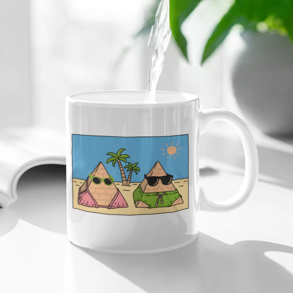 pyramids on the beach Ceramic Cup Coffee Oatmeal Breakfast Cup Creative Personality Mug
pyramids on the beach Ceramic Cup Coffee Oatmeal Breakfast Cup Creative Personality Mug