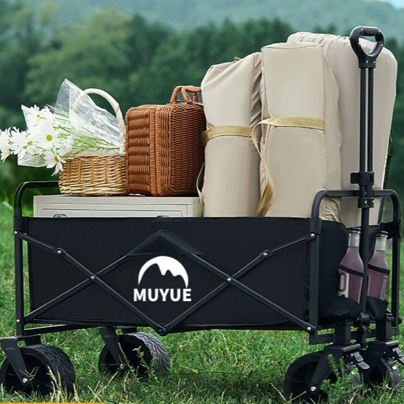 Camping Trailer, Gardening Trolley, Foldable Outdoor Handcart, Picnic Vehicle for Portable Camping, Trailer with Drawbars
Camping Trailer, Gardening Trolley, Foldable Outdoor Handcart, Picnic Vehicle for Portable Camping, Trailer with Drawbars