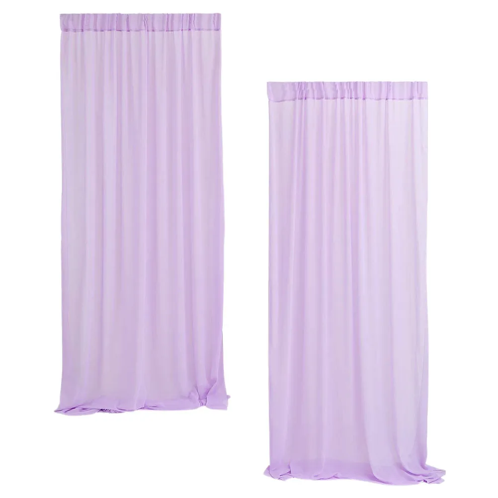 2 Pcs Wedding Gauze Curtain 200x160cm Purple Decorative Organza Backdrop Reusable Party Yarn Layout Prop for Weddings
2 Pcs Wedding Gauze Curtain 200x160cm Purple Decorative Organza Backdrop Reusable Party Yarn Layout Prop for Weddings