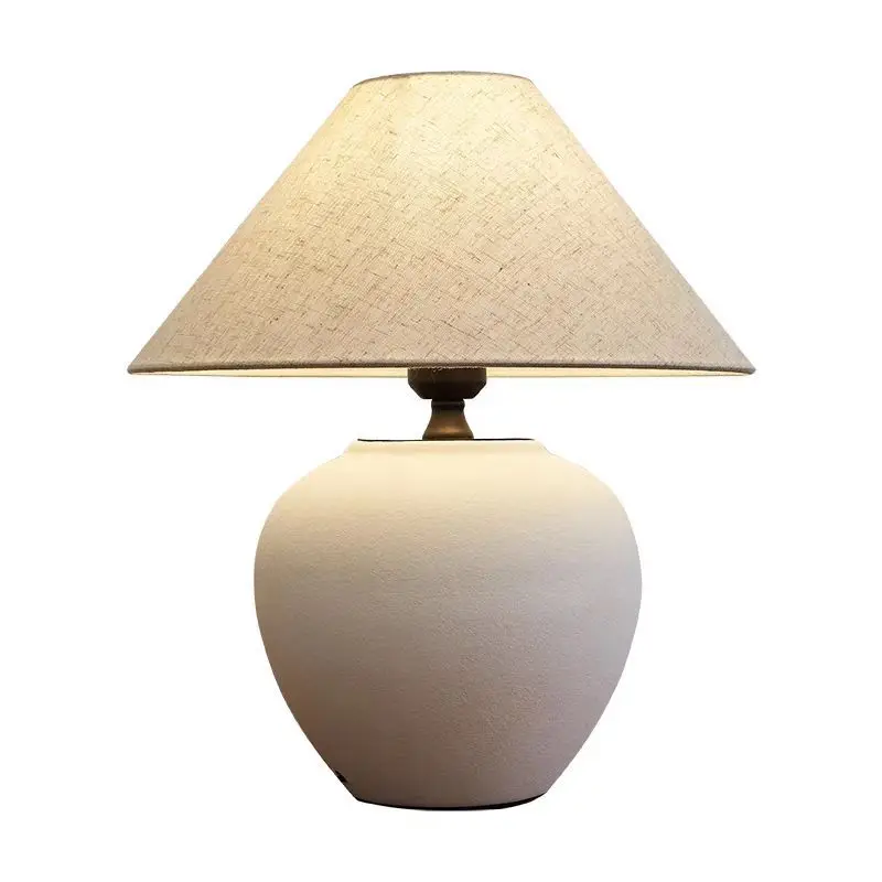 Coarse ceramic living room hotel homestay bedroom bedside lamp decoration
Coarse ceramic living room hotel homestay bedroom bedside lamp decoration