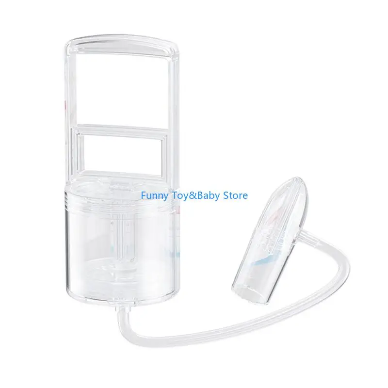 Baby Nasal Suction Aspirator Hand Nasal Aspirator Cleaner for Toddlers Newborns Nose Cleaner Nose Cleaning Tool C90B
Baby Nasal Suction Aspirator Hand Nasal Aspirator Cleaner for Toddlers Newborns Nose Cleaner Nose Cleaning Tool C90B
