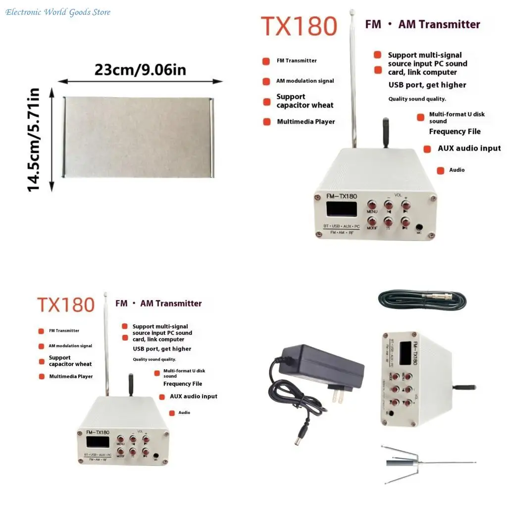 A3PD 2000M Wireless FM Transmitter System USB Input for Drive in Cinema Event
A3PD 2000M Wireless FM Transmitter System USB Input for Drive in Cinema Event