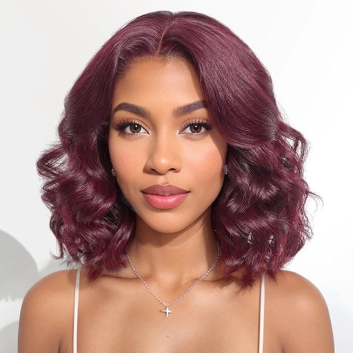 Loose Wave Bob Wig 99J Burgundy Short Loose Wave Human Hair Wig 13x6 HD Glueless Lace Front Wigs Pre Plucked Red Wigs 12inch
Loose Wave Bob Wig 99J Burgundy Short Loose Wave Human Hair Wig 13x6 HD Glueless Lace Front Wigs Pre Plucked Red Wigs 12inch