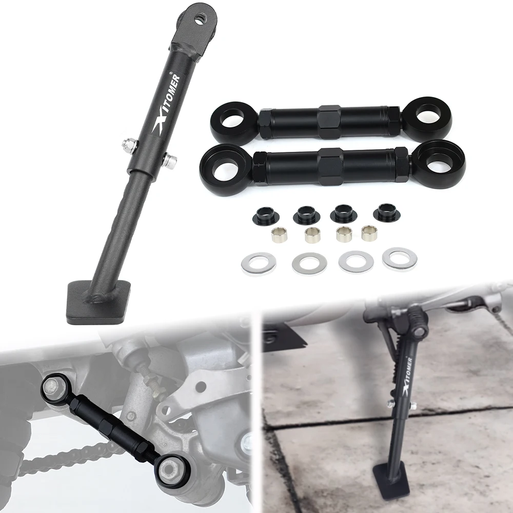 For Honda NC700S 2012-2014 NC700X 2012-2020 NC750S NC750X 2014-2020 Motorcycle Adjustable Kickstand Side Stand Lowering Links
For Honda NC700S 2012-2014 NC700X 2012-2020 NC750S NC750X 2014-2020 Motorcycle Adjustable Kickstand Side Stand Lowering Links