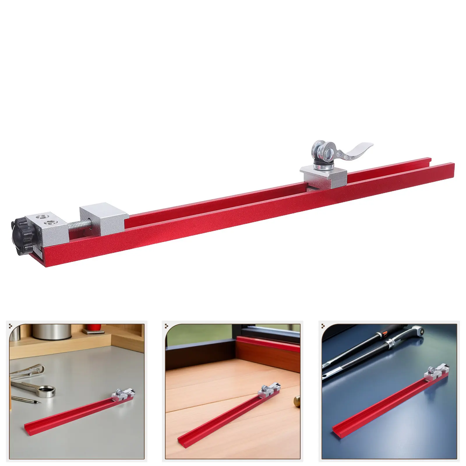 Aluminum Cutting Machine Guide Rail Base Adjustable Wood Positioning Clamp For Circular Saw Precision Diy Rip Guide Milling
Aluminum Cutting Machine Guide Rail Base Adjustable Wood Positioning Clamp For Circular Saw Precision Diy Rip Guide Milling