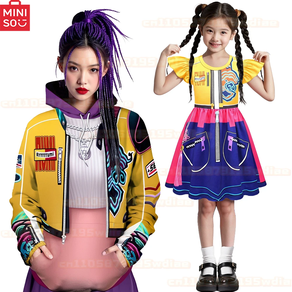 Rumi Cosplay Costume Dress Hoodie Sweatshirt Movie Girl Group Rumi Clothing Jackets Coats Pullover Summer Fall Halloween Clothes
Rumi Cosplay Costume Dress Hoodie Sweatshirt Movie Girl Group Rumi Clothing Jackets Coats Pullover Summer Fall Halloween Clothes