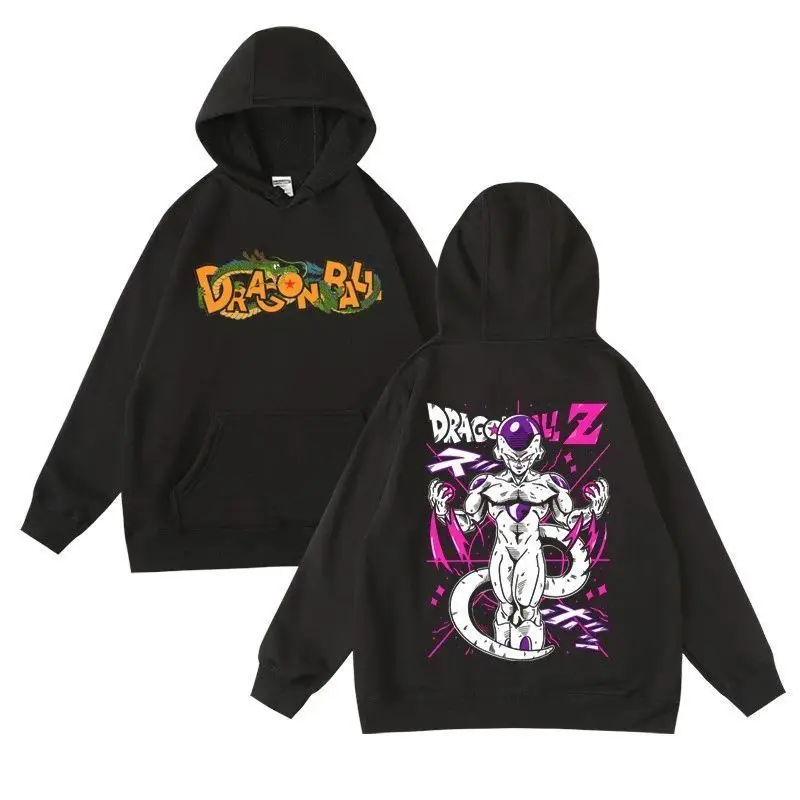 Японский аниме мультфильм двумерный Dragon Ball Frisa окружающий осенне-зимний пуловер с капюшоном свитер для мужчин и женщин
Японский аниме мультфильм двумерный Dragon Ball Frisa окружающий осенне-зимний пуловер с капюшоном свитер для мужчин и женщин