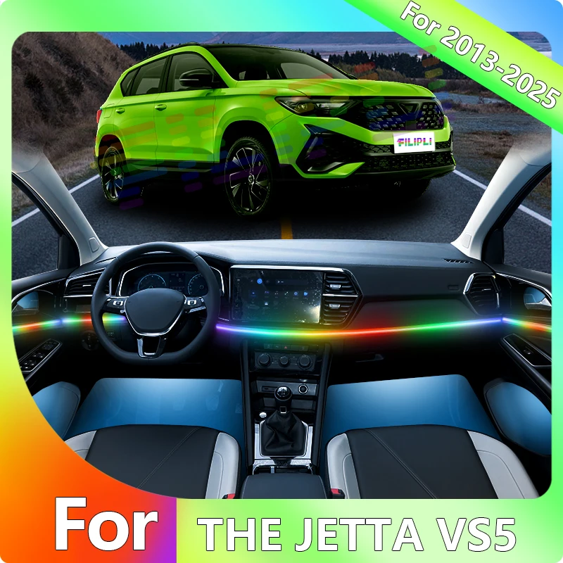 FILIPLI For 2015 For The Volkswagen Jetta Ambient Light Car Gadgets Decorations Accessories 64 RGB Car Decoration Led App Remote
FILIPLI For 2015 For The Volkswagen Jetta Ambient Light Car Gadgets Decorations Accessories 64 RGB Car Decoration Led App Remote