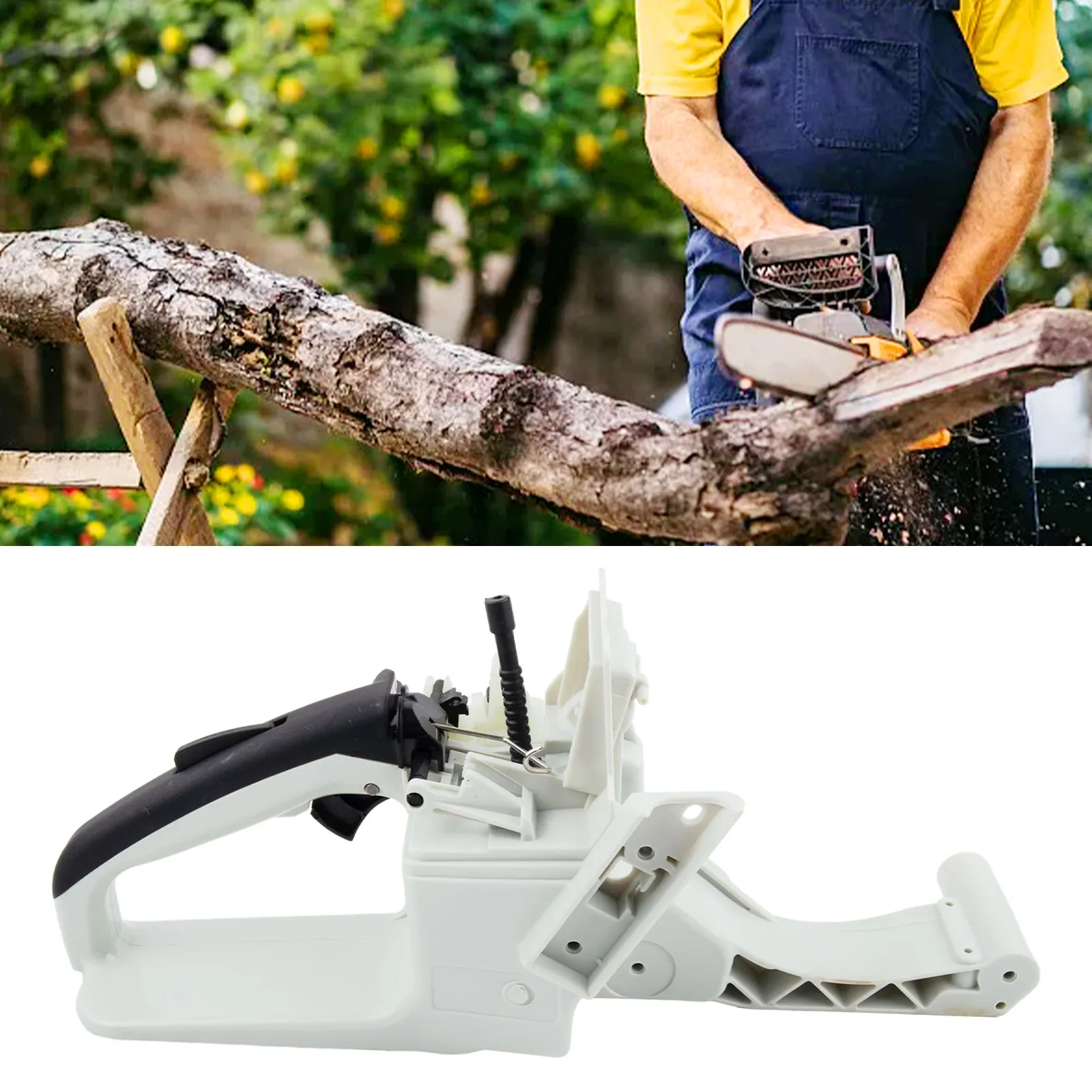 Cleverly Designed Rear Handle & Fuel Reservoir Assy for chainsaws Suitable for models MS340/MS360 replacement part#11253500819
Cleverly Designed Rear Handle & Fuel Reservoir Assy for chainsaws Suitable for models MS340/MS360 replacement part#11253500819