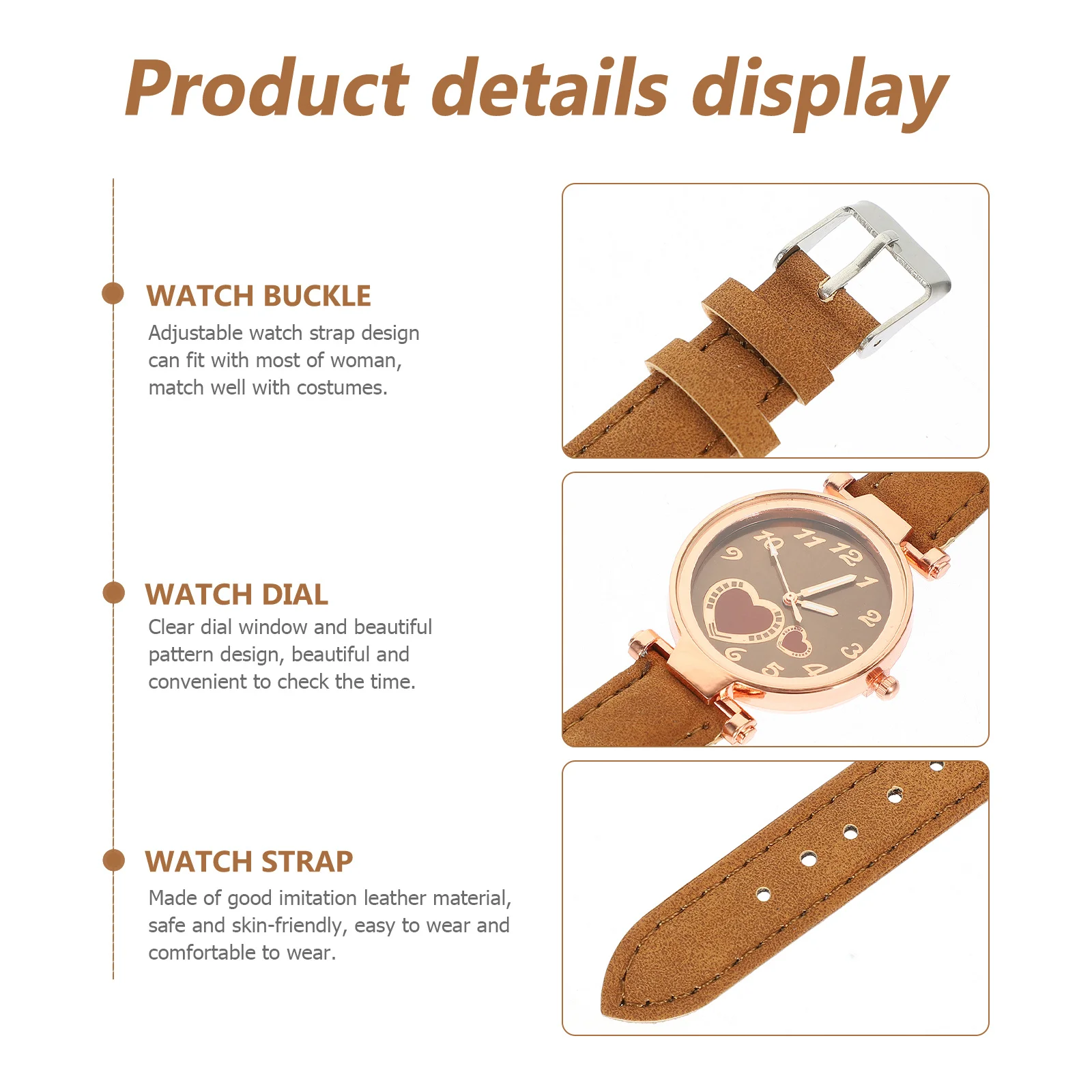 Ladies Watch Girl Leisure Wristwatch High Grade Material Durable Long Term Use Fashion Accessory Women Watch Women Wrist Watches
Ladies Watch Girl Leisure Wristwatch High Grade Material Durable Long Term Use Fashion Accessory Women Watch Women Wrist Watches