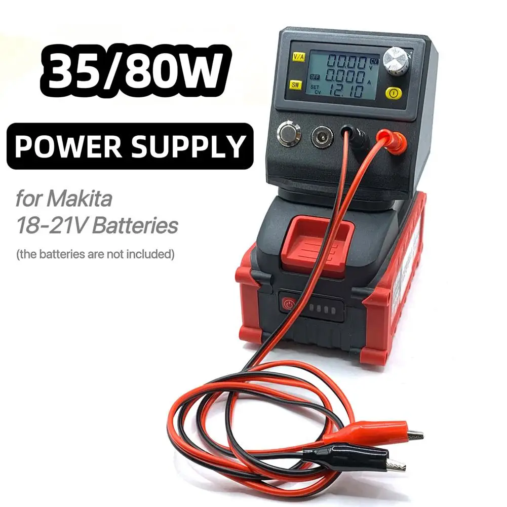 PPS100 35W/80W CNC Regulated DC Power Supply CNC DC Step-up And Step-down Power Supply For Makitas 18V-21V Lithium Batteries
PPS100 35W/80W CNC Regulated DC Power Supply CNC DC Step-up And Step-down Power Supply For Makitas 18V-21V Lithium Batteries