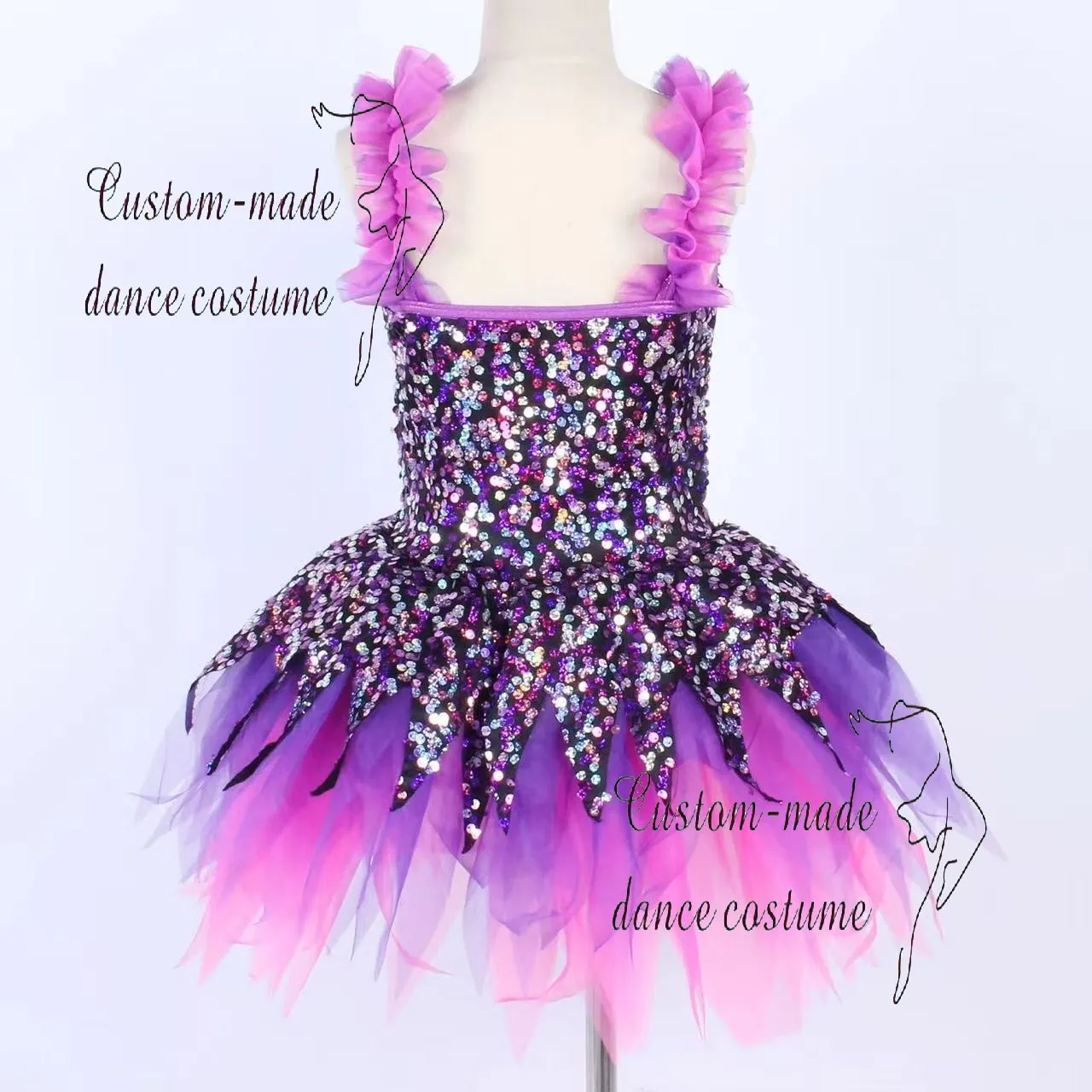 Балетный костюм, танцевальная одежда для девочек, детское платье принцессы для выступлений на сцене, романтическая праздничная одежда для детей
Балетный костюм, танцевальная одежда для девочек, детское платье принцессы для выступлений на сцене, романтическая праздничная одежда для детей