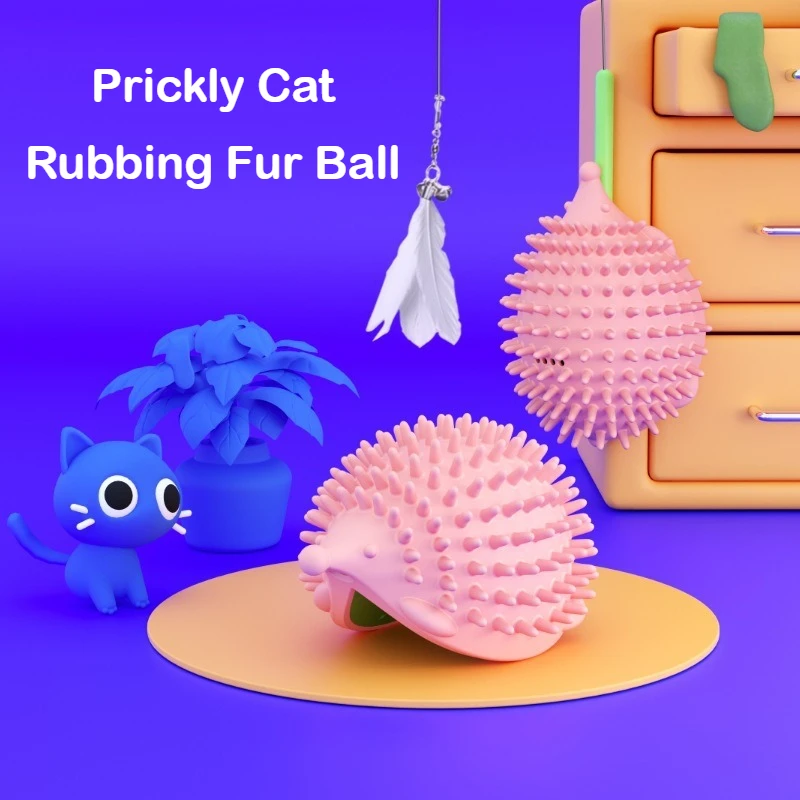 Cat Hedgehog Scratcher Wall Corner Pet Grooming Toy Cats Self Play Scratching Post Relief Itching Chew Prickly Rubbing Fur Ball
Cat Hedgehog Scratcher Wall Corner Pet Grooming Toy Cats Self Play Scratching Post Relief Itching Chew Prickly Rubbing Fur Ball