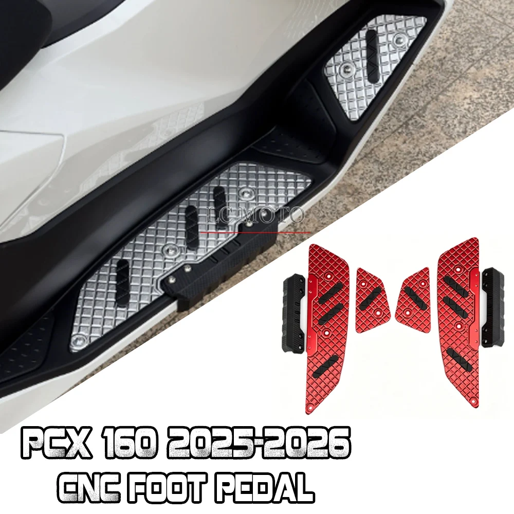Motorcycle Modification CNC Foot Pedal Anti-slip Foot Pedal Anti-drop Block Accessories For HONDA PCX 160 PCX160 2025-2026
Motorcycle Modification CNC Foot Pedal Anti-slip Foot Pedal Anti-drop Block Accessories For HONDA PCX 160 PCX160 2025-2026