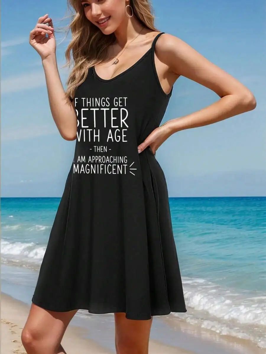 V-Neck Sleeveless Swing Tank Dress With Pockets Casual Beach Cover Up Lightweight Summer Sundress
V-Neck Sleeveless Swing Tank Dress With Pockets Casual Beach Cover Up Lightweight Summer Sundress