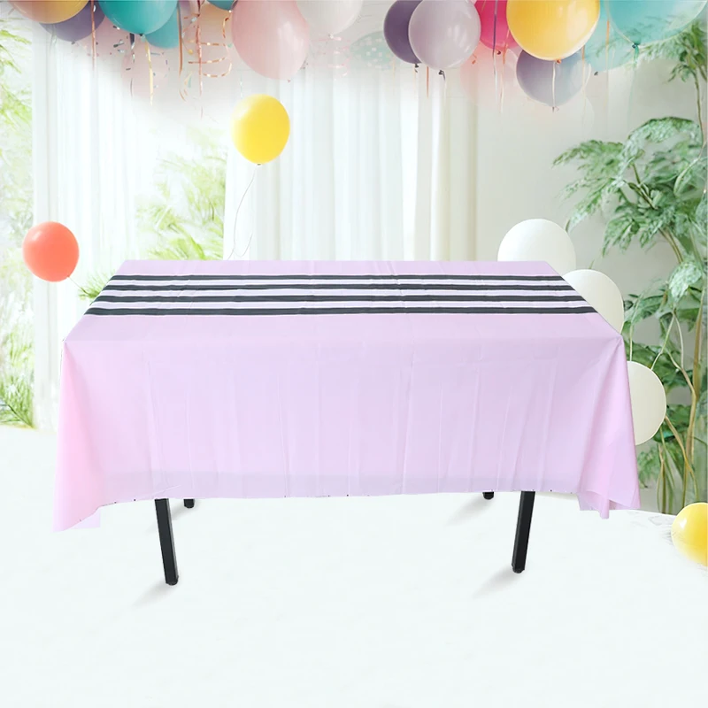 Rectangular disposable tablecloth, birthday party supplies, pink tablecloth, baby shower, wedding decoration
Rectangular disposable tablecloth, birthday party supplies, pink tablecloth, baby shower, wedding decoration