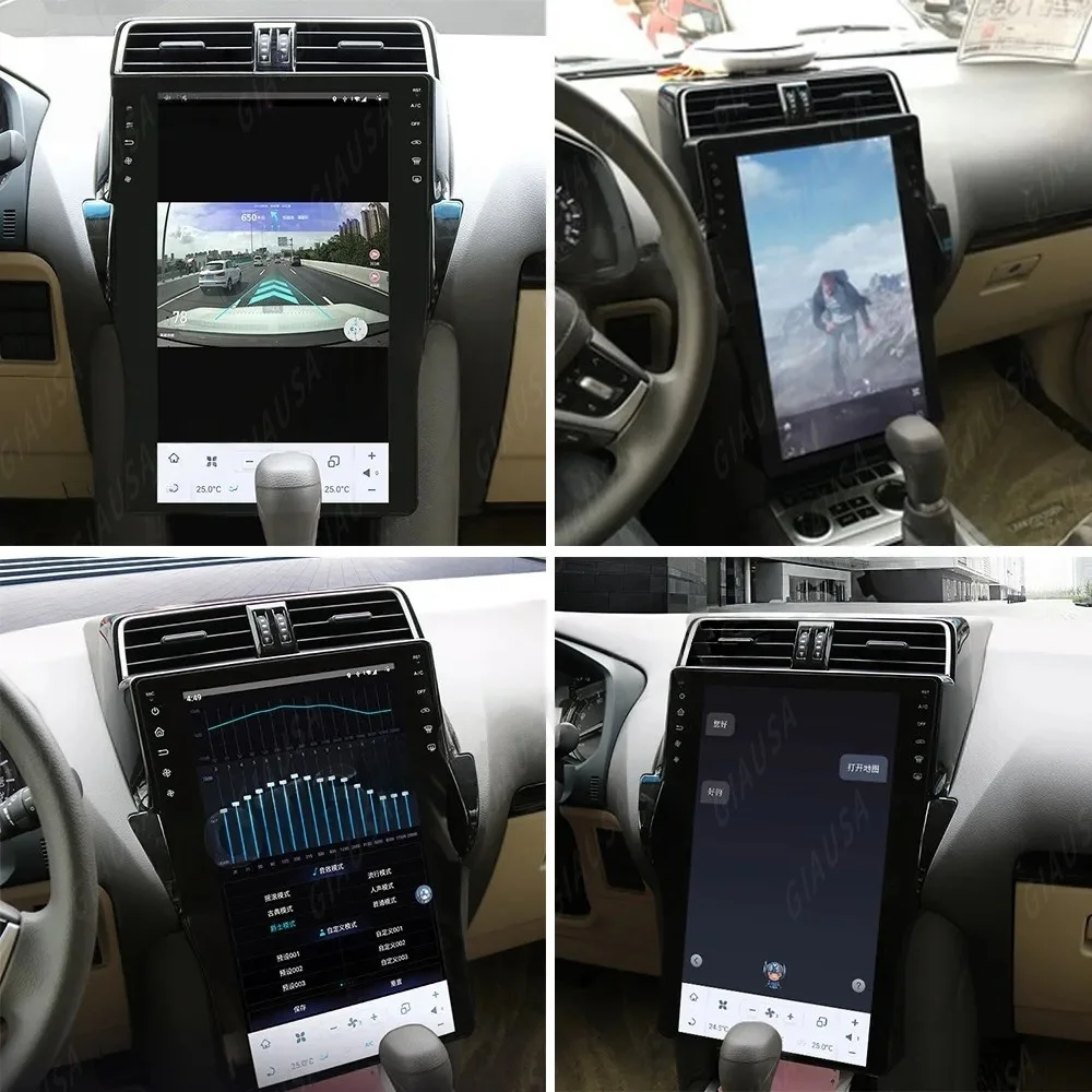 For Toyota Land Cruiser Prado 2018 2019 2020 Android 13 Radio Qualcomm Touch Screen Car Player Carplay DSP GPS Navigation
For Toyota Land Cruiser Prado 2018 2019 2020 Android 13 Radio Qualcomm Touch Screen Car Player Carplay DSP GPS Navigation