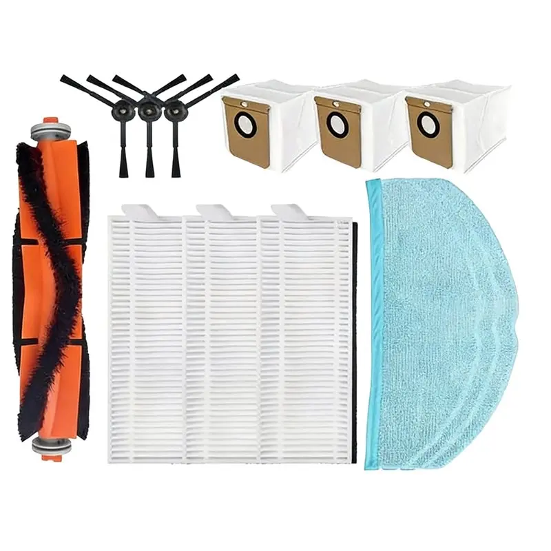 Запасные части ABUD для Conga 8090 Ultra / 9090 AI, Everybot Q: основная и боковые щетки, салфетки, фильтры, мешки для сбора пыли
Запасные части ABUD для Conga 8090 Ultra / 9090 AI, Everybot Q: основная и боковые щетки, салфетки, фильтры, мешки для сбора пыли