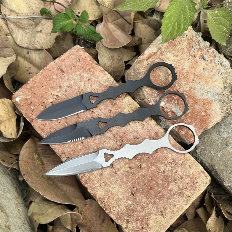 BM 176 Fixed Blade Knife 440C Ring Grip Handle Knife Sheath Clips Suitable for Outdoor Carrying and Hanging on Clothes and Pants
BM 176 Fixed Blade Knife 440C Ring Grip Handle Knife Sheath Clips Suitable for Outdoor Carrying and Hanging on Clothes and Pants