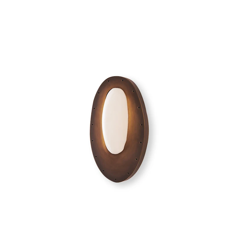 Postmodern light luxury marble all-copper wall lamp designer living room study bedroom hotel model room villa wall lamp
Postmodern light luxury marble all-copper wall lamp designer living room study bedroom hotel model room villa wall lamp