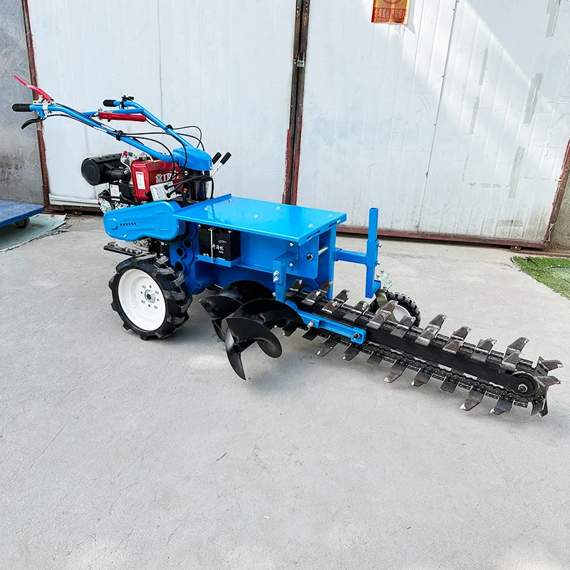 Fast Shipping Chain Wheel Trencher Chain-driven Trencher Portable Walking Orchard Trencher
Fast Shipping Chain Wheel Trencher Chain-driven Trencher Portable Walking Orchard Trencher
