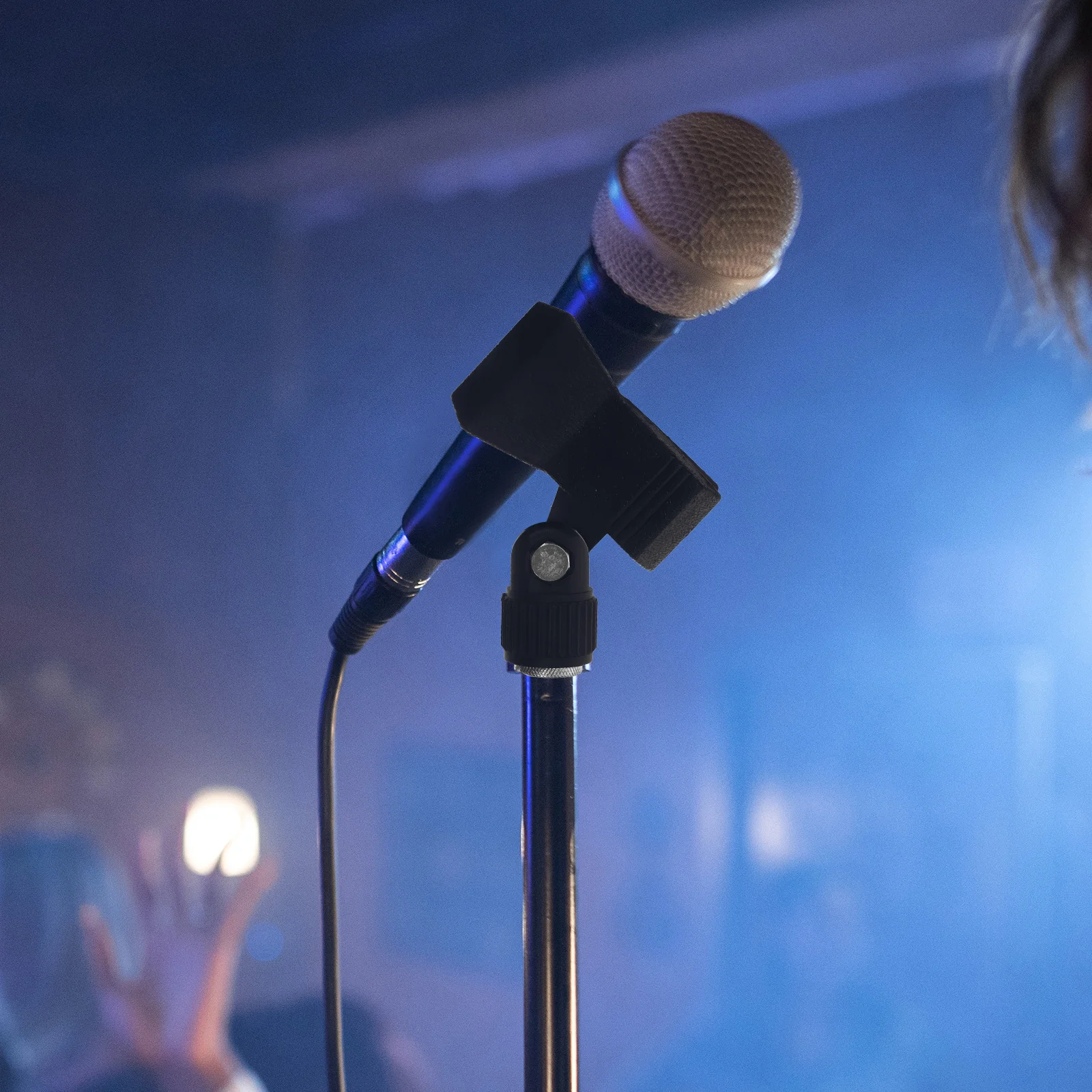 Microphone Clamp with Universal Clip Holder for Wired Wireless Mics Robust Metal Plastic Build Portable for Stage Studio Outdoor
Microphone Clamp with Universal Clip Holder for Wired Wireless Mics Robust Metal Plastic Build Portable for Stage Studio Outdoor