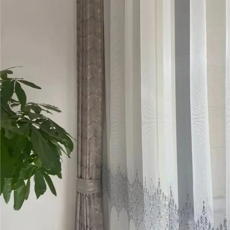 New Light Luxury Fashion High-end Curtains for Living Dining Room Bedroom Gold Jacquard Minimalist Style Mechanism Curtain Retro
New Light Luxury Fashion High-end Curtains for Living Dining Room Bedroom Gold Jacquard Minimalist Style Mechanism Curtain Retro