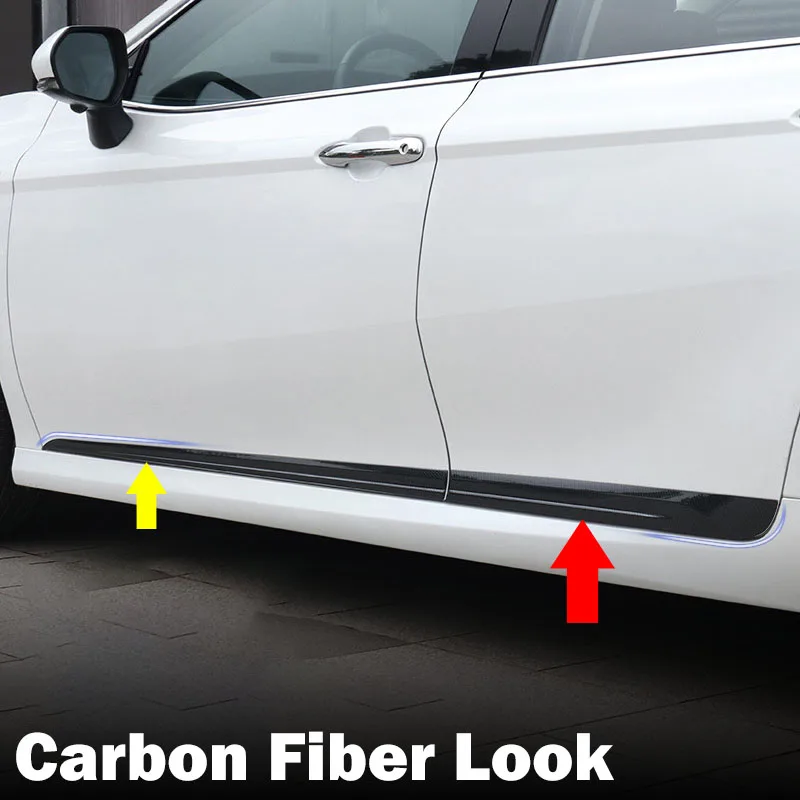 Carbon Fiber Car Door Body Side Skirts Moulding Stylish Trims For 2025 2026 Toyota Camry
Carbon Fiber Car Door Body Side Skirts Moulding Stylish Trims For 2025 2026 Toyota Camry