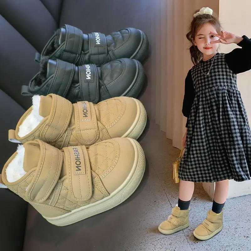 Kids Winter Snow Boots for Boys Girls Warm Fleece Lined Non Slip Soft Sole Toddler Thick Cotton Shoes Cold Weather
Kids Winter Snow Boots for Boys Girls Warm Fleece Lined Non Slip Soft Sole Toddler Thick Cotton Shoes Cold Weather