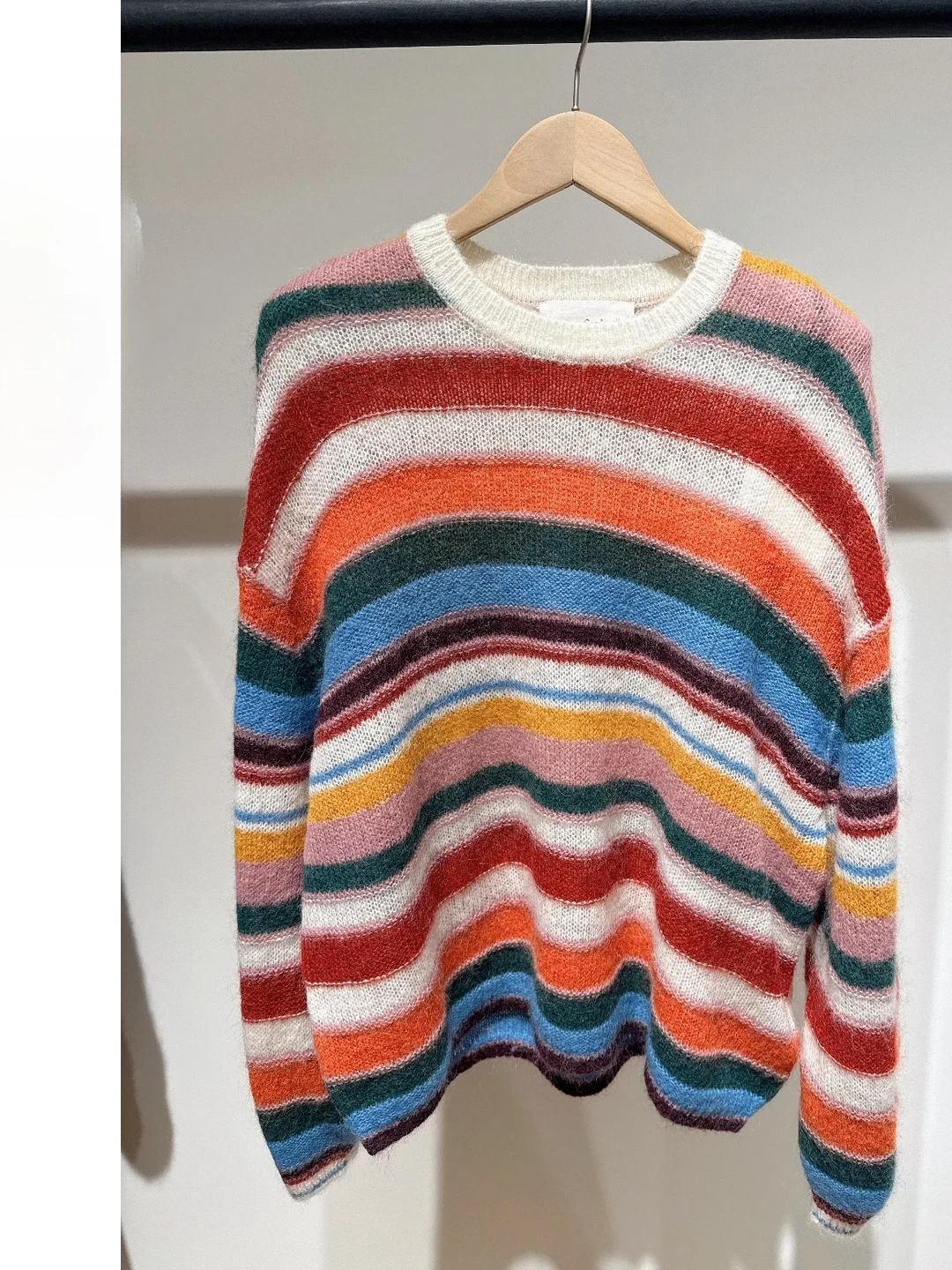 Heidd BA2026 Early Spring Rainbow Color Block Long Sleeve round Neck Knitted Sweater Women's Wool Blend Striped Knitwear
Heidd BA2026 Early Spring Rainbow Color Block Long Sleeve round Neck Knitted Sweater Women's Wool Blend Striped Knitwear