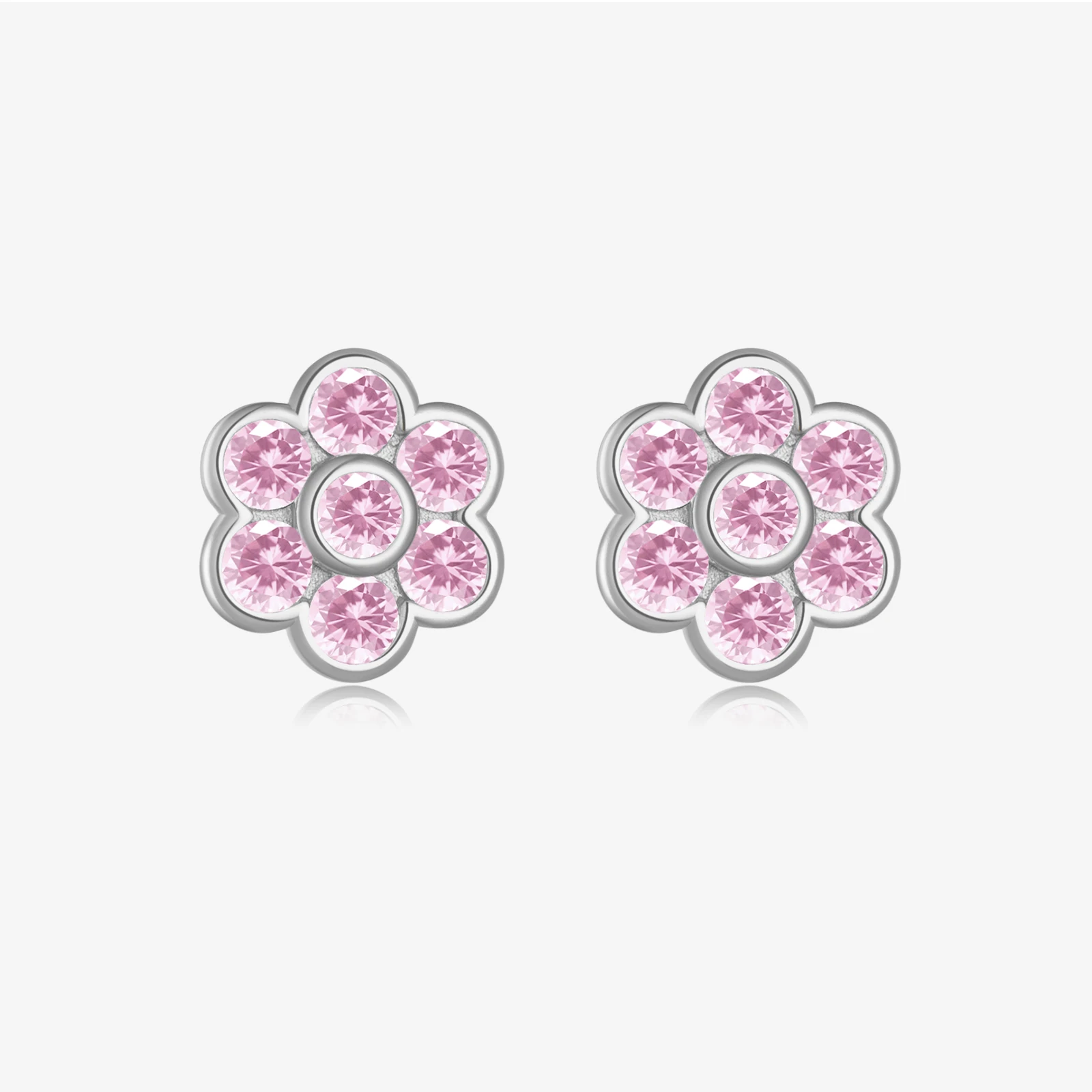 VEWANT 925 Sterling Silver Flower Light Pink CZ Zircon Stud Earrings 2026 Dainty Fashion Cute Birthday Jewelry Gift for Women
VEWANT 925 Sterling Silver Flower Light Pink CZ Zircon Stud Earrings 2026 Dainty Fashion Cute Birthday Jewelry Gift for Women