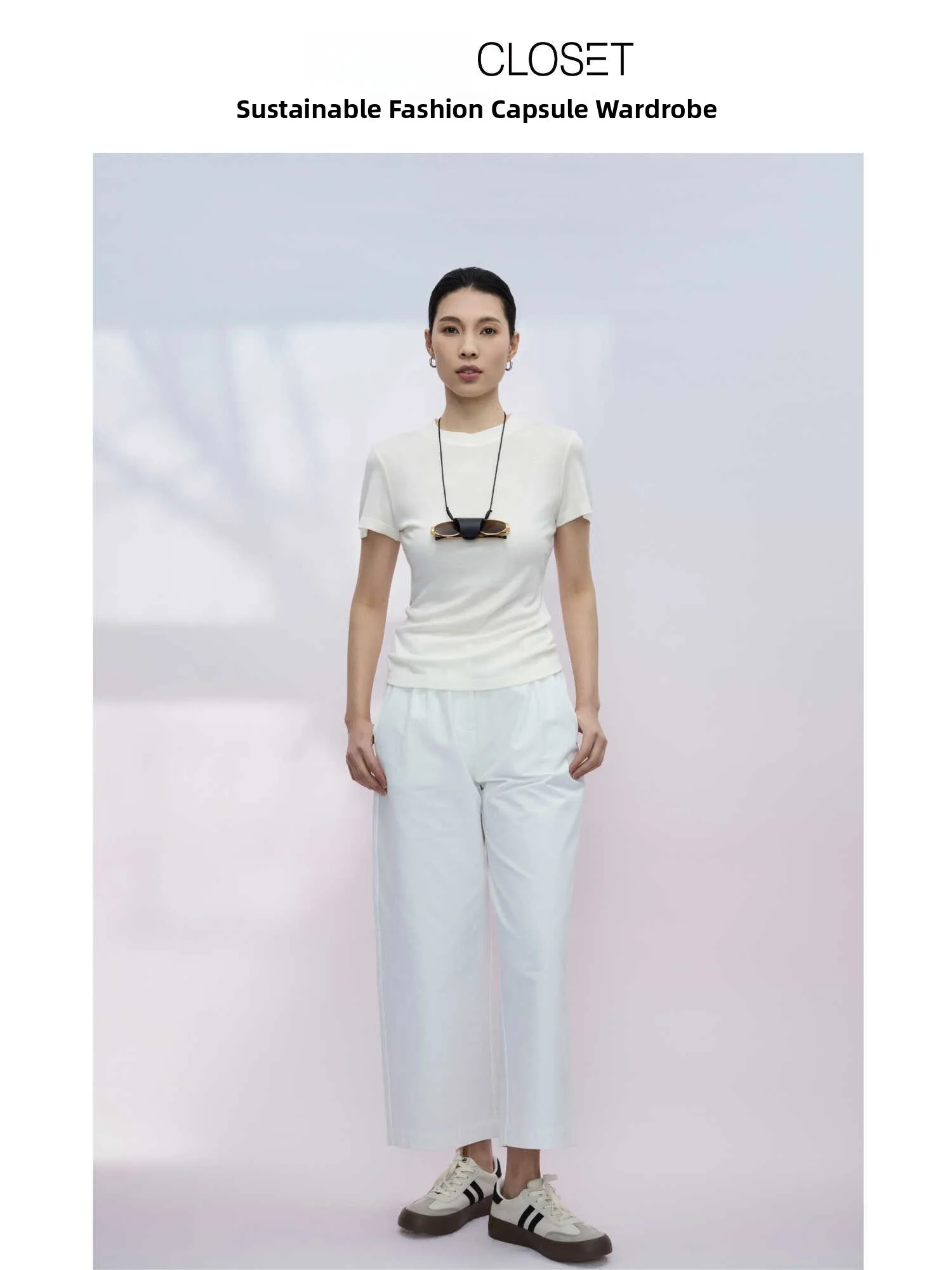 High Waist Pleated Pure Cotton Nine-Foot Pants Versatile White Wide Leg Pants for Pear Shaped Body Casual Trousers for Women
High Waist Pleated Pure Cotton Nine-Foot Pants Versatile White Wide Leg Pants for Pear Shaped Body Casual Trousers for Women