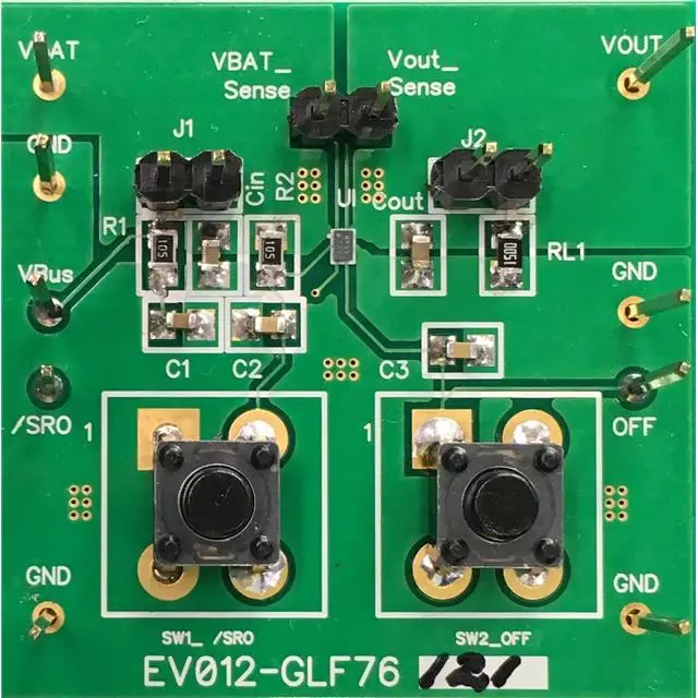 New EV012-GLF76121 GLF76121 EVB
New EV012-GLF76121 GLF76121 EVB