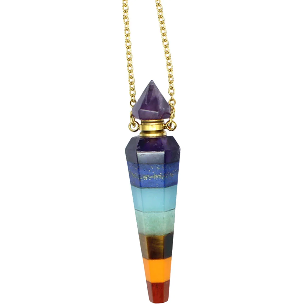 Aromatherapy Necklace Quartz Pendant Essential Oil Scented Women Jewelry Perfume Bottle Chakra Stone Crystal Vial Energy
Aromatherapy Necklace Quartz Pendant Essential Oil Scented Women Jewelry Perfume Bottle Chakra Stone Crystal Vial Energy