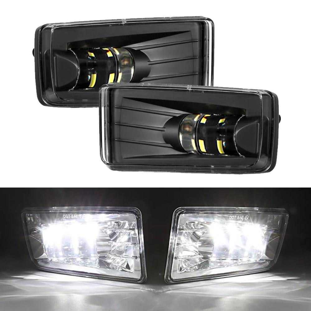 2pcs LED Fog Lights for Chevy Silverado 2008-2014 Avalanche 2007-2011 Suburban 2007-2014 Tahoe 2007-2014 GMC 07-15 Sierra Yukon
2pcs LED Fog Lights for Chevy Silverado 2008-2014 Avalanche 2007-2011 Suburban 2007-2014 Tahoe 2007-2014 GMC 07-15 Sierra Yukon