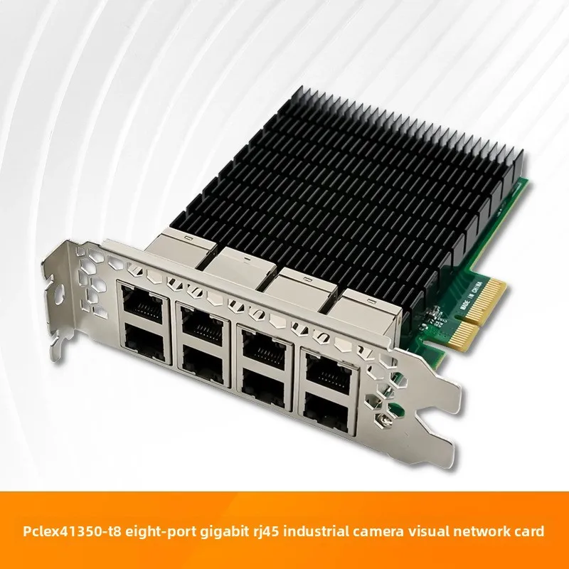 8-портовая гигабитная сетевая интерфейсная карта I350T8, компьютерный сервер PCI-E для визуального сбора, установка мягкого маршрута esxi 
8-портовая гигабитная сетевая интерфейсная карта I350T8, компьютерный сервер PCI-E для визуального сбора, установка мягкого маршрута esxi