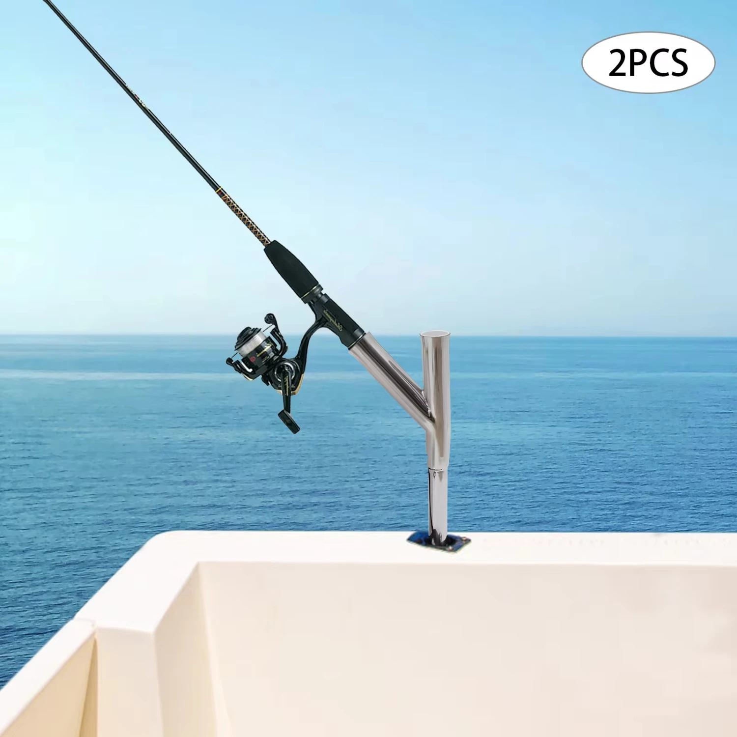 New Pair of Boat Outrigger Rod Holder Adjustable Fishing Rod Holder Marine Yacht
New Pair of Boat Outrigger Rod Holder Adjustable Fishing Rod Holder Marine Yacht