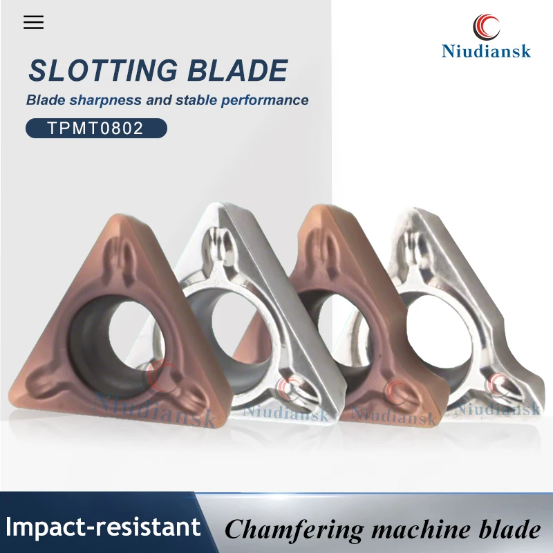 TPMT Triangle Boring Blades TPMT080204N-SU TPMT080204-R1 Pneumatic Chamfering Machine Special Inserts Inverted C-angle R-angle
TPMT Triangle Boring Blades TPMT080204N-SU TPMT080204-R1 Pneumatic Chamfering Machine Special Inserts Inverted C-angle R-angle