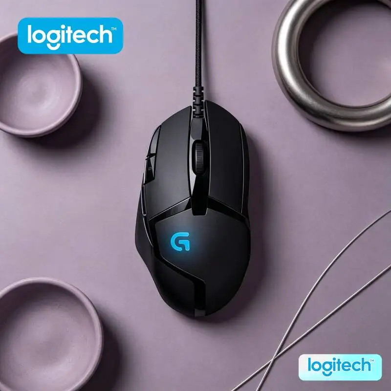 Logitech G402 Hyperion Fury Wired Mouse Delta Zero Optical Sensor 8 Buttons Anti-Slip Design for Laptop Gamers
Logitech G402 Hyperion Fury Wired Mouse Delta Zero Optical Sensor 8 Buttons Anti-Slip Design for Laptop Gamers