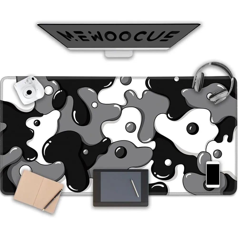 Large XXXL Gaming Mouse Pad - Waterproof, Non-Slip, 47.2 x 23.6, 3mm Thick Rubber Desk Mat with Grey, Black, White, and Black Sp
Large XXXL Gaming Mouse Pad - Waterproof, Non-Slip, 47.2 x 23.6, 3mm Thick Rubber Desk Mat with Grey, Black, White, and Black Sp