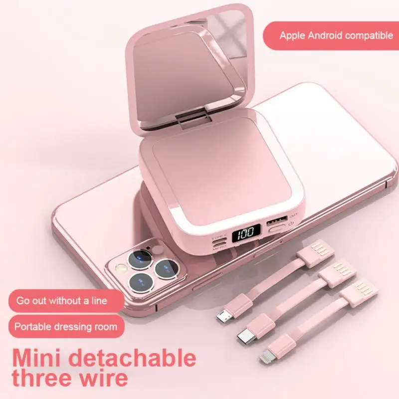 2/1 Pcs20000mAh LED Digital Display Portable Mini Power Bank Mirror Screen Powerbank External Battery Pack Powerbank
2/1 Pcs20000mAh LED Digital Display Portable Mini Power Bank Mirror Screen Powerbank External Battery Pack Powerbank