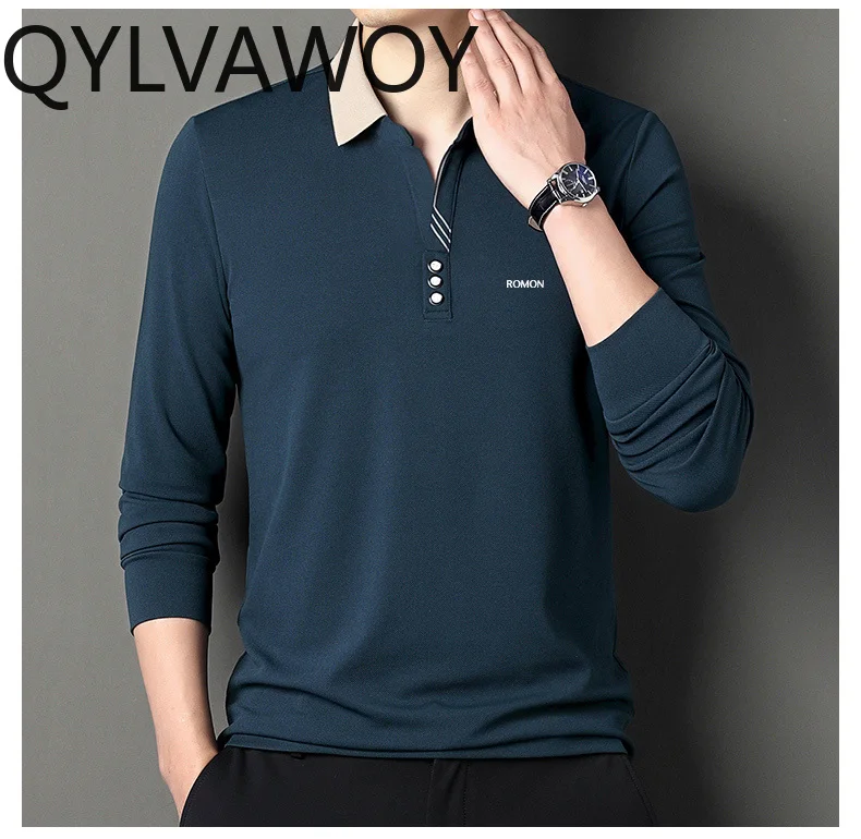 QYLVAWOY 78.8% Cotton Polo T Shirts New in Tops & Tees Mens Clothes 2024 Casual Tops Long Sleeved T-shirt for Men Solid Color
QYLVAWOY 78.8% Cotton Polo T Shirts New in Tops & Tees Mens Clothes 2024 Casual Tops Long Sleeved T-shirt for Men Solid Color
