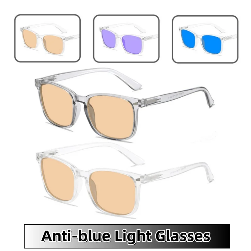 Versatile Square Frame Retro Anti-blue Light Glasses for Men Women Protective Glasses for Viewing Mobile Phones and Computers
Versatile Square Frame Retro Anti-blue Light Glasses for Men Women Protective Glasses for Viewing Mobile Phones and Computers