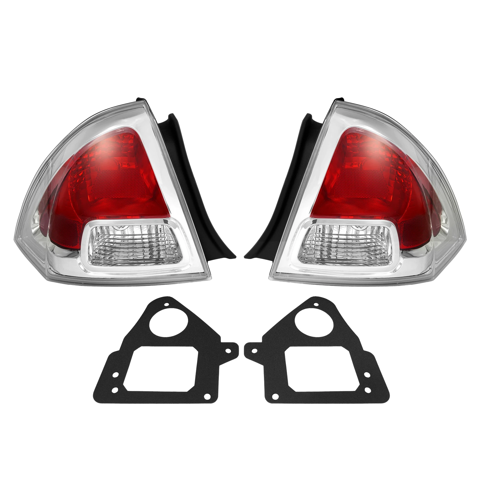 Pair Tail Light Set Brake Lamp For Ford Fusion 2006-2009 07 08 Chrome Left Right
Pair Tail Light Set Brake Lamp For Ford Fusion 2006-2009 07 08 Chrome Left Right
