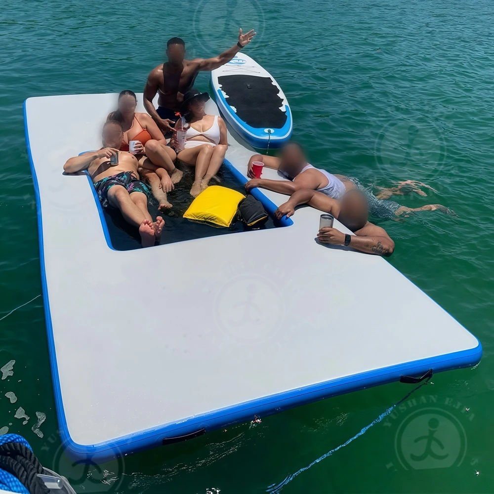 Splash Pad Надувной водный коврик Надувной коврик для плавания Lake Float Mat Island
Splash Pad Надувной водный коврик Надувной коврик для плавания Lake Float Mat Island