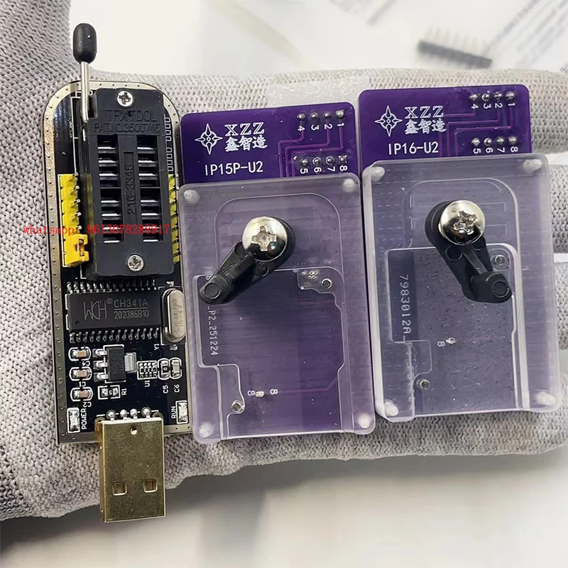 IP15P/IP16P-U2 No Disassembly Charging Chip Reader/Writer Programmer XZZ Phone Repair Tool Kit
IP15P/IP16P-U2 No Disassembly Charging Chip Reader/Writer Programmer XZZ Phone Repair Tool Kit