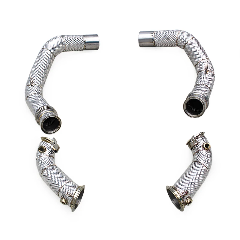 Auto Car Exhaust System For BMW X5M/X6M/M8 F91/F95/F96 Stainless Steel Competition Pipe Free Flow Exhaust Downpipe
Auto Car Exhaust System For BMW X5M/X6M/M8 F91/F95/F96 Stainless Steel Competition Pipe Free Flow Exhaust Downpipe
