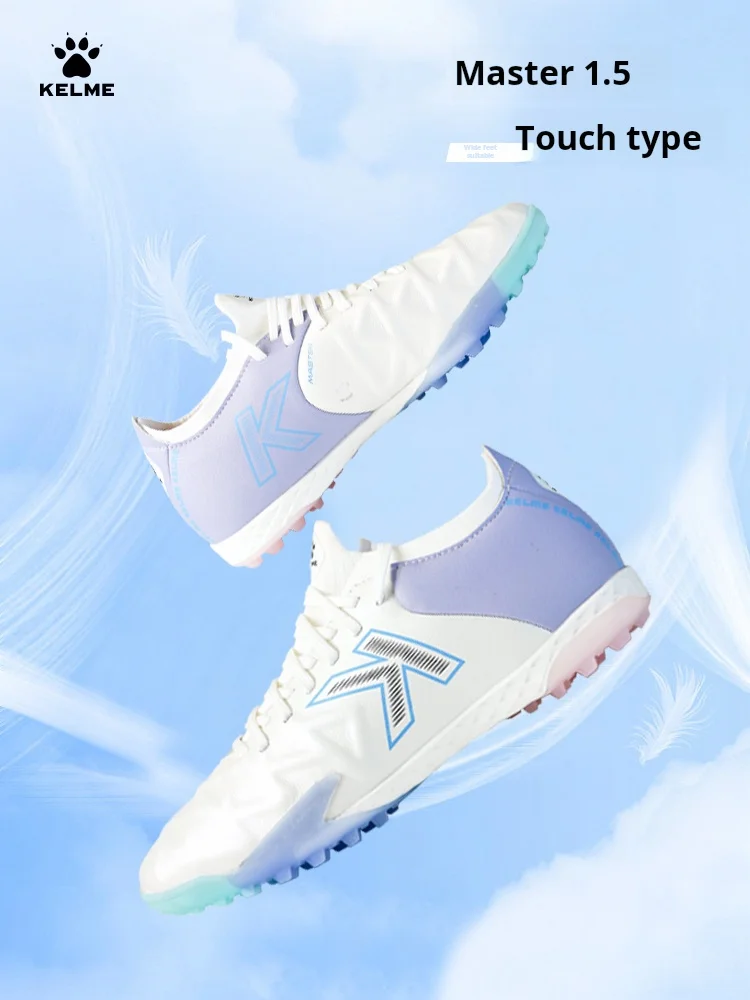 Мужская Тренировочная футбольная обувь Kelme с сломанными гвоздями, искусственная трава, нескользящая Молодежная футбольная обувь из телячьей кожи, обувь для соревнований
Мужская Тренировочная футбольная обувь Kelme с сломанными гвоздями, искусственная трава, нескользящая Молодежная футбольная обувь из телячьей кожи, обувь для соревнований