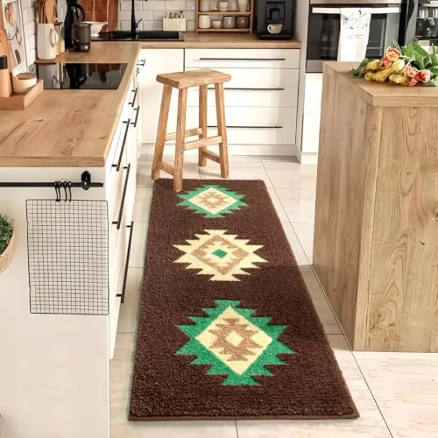 Коврики для ванной 24x36, нескользящие, с геометрическим узором в западном стиле, роскошные, мягкие, современные, в стиле бохо, впитывающие, для ванной комнаты и душа
Коврики для ванной 24x36, нескользящие, с геометрическим узором в западном стиле, роскошные, мягкие, современные, в стиле бохо, впитывающие, для ванной комнаты и душа
